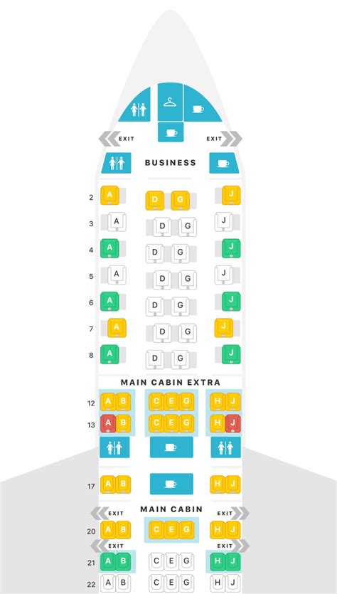 ai 585 seat map